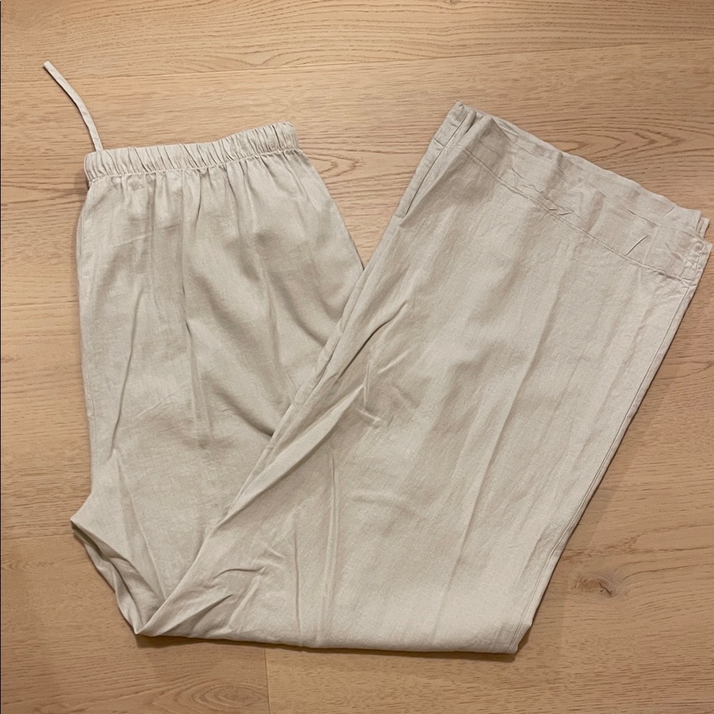 Cotton On Light Beige Drawstring Joggers - Picture 4 of 4